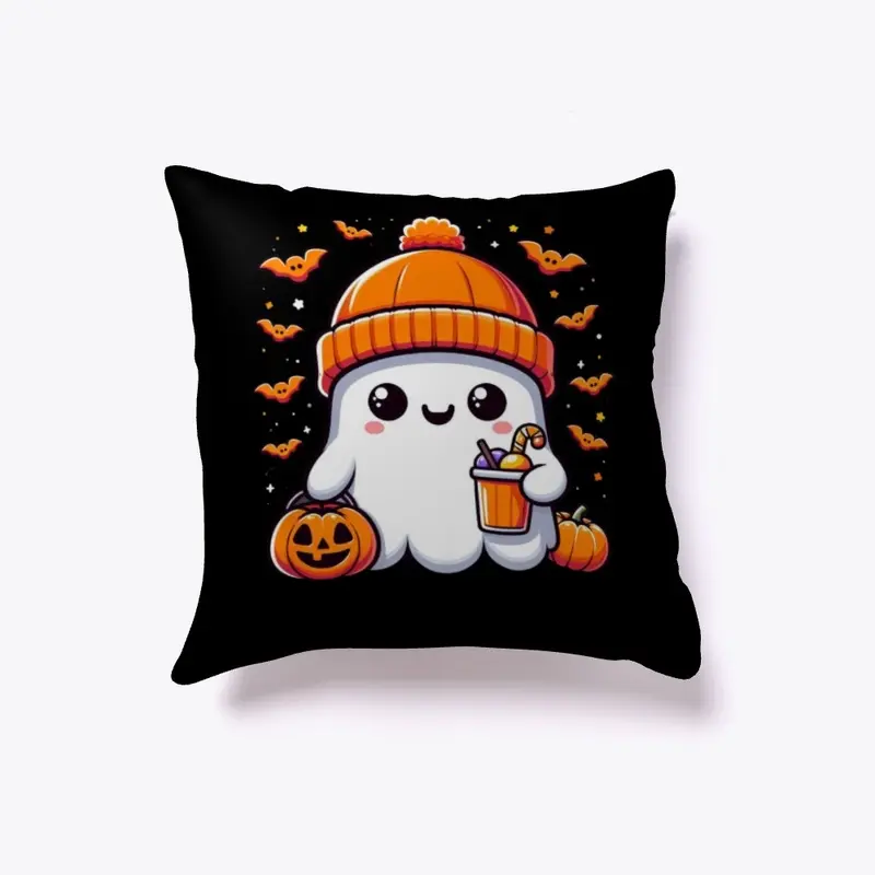 Kawaii Ghosts and Halloween Fun T-Shirt