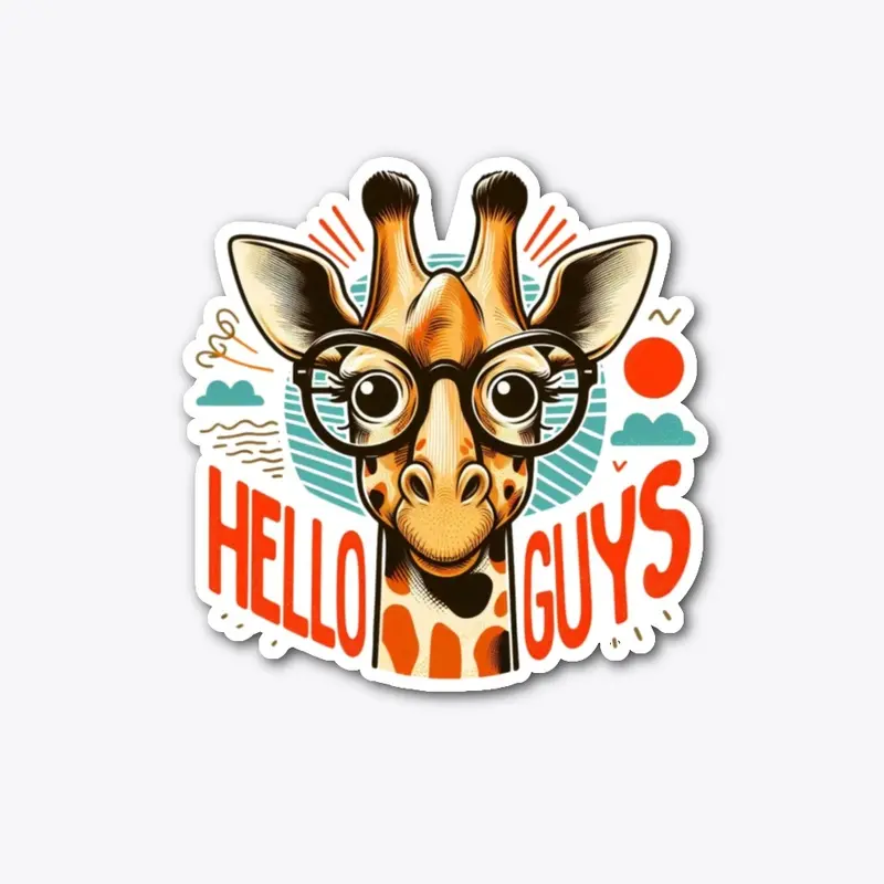 Quirky Giraffe Humor