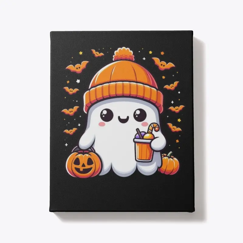 Kawaii Ghosts and Halloween Fun T-Shirt