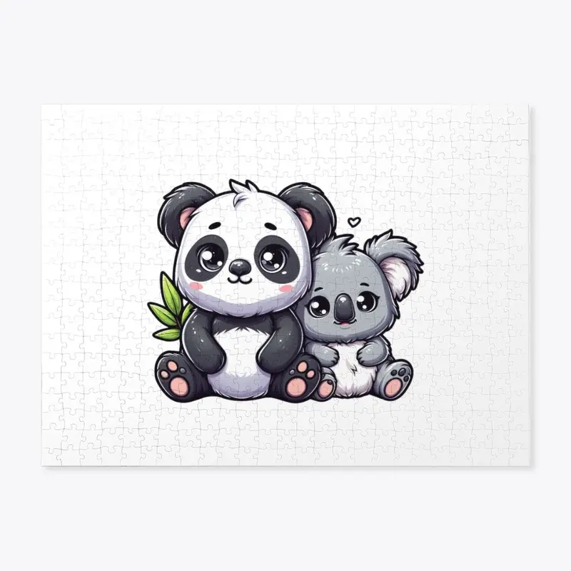 "Sweet and Snuggly: The Cutest Panda 