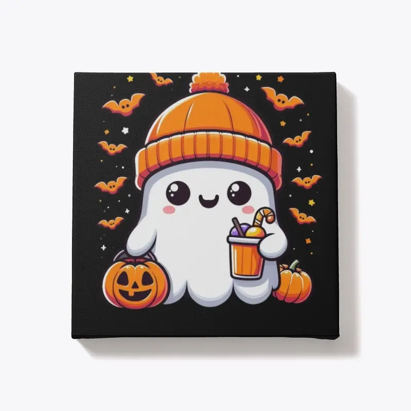 Kawaii Ghosts and Halloween Fun T-Shirt