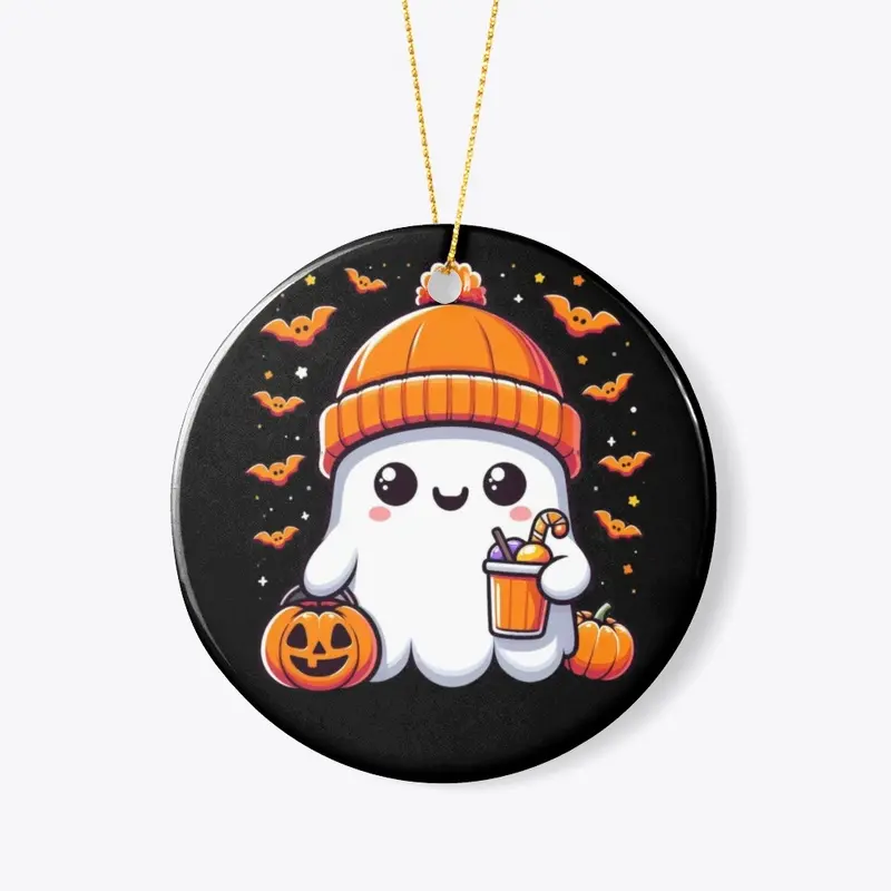 Kawaii Ghosts and Halloween Fun T-Shirt